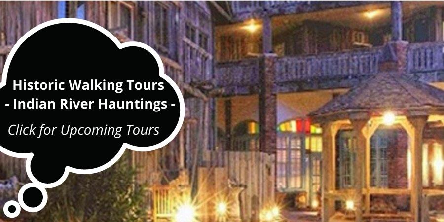 Haunted Driftwood Inn in Vero Beach, Florida and starting point for Indian River Hauntings walking tour